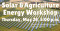 Solar and Agriculture Energy Workshop (Mexico; Registration Required)