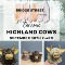 Ceramic Highland Cow Class (Pulaski, Registration Required)