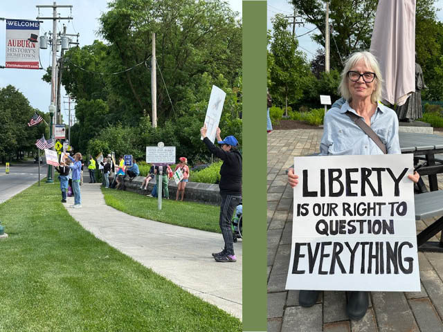 Auburn Lets “Freedom Ring” with Bells, Flags, Music, and Chants