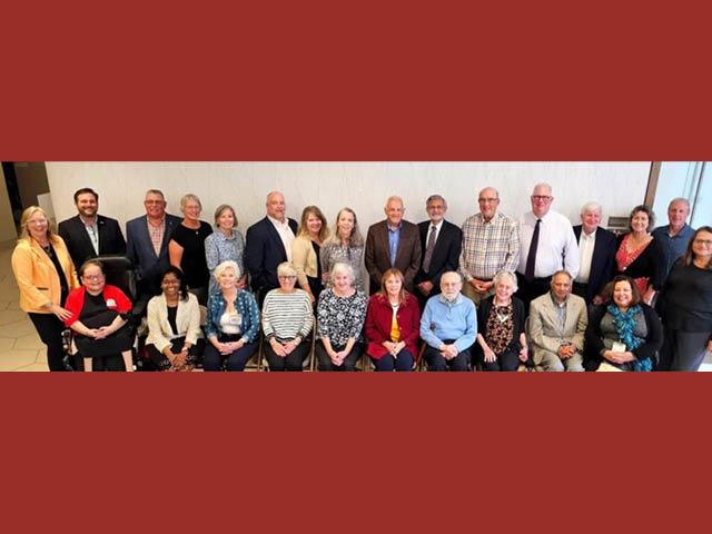 Group shot of a large number of people