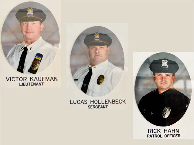 Fulton Police Department Announce Recent Retirements of Lt. Victor Kaufman, Sgt. Lucas Hollenbeck and Officer Rick Hahn