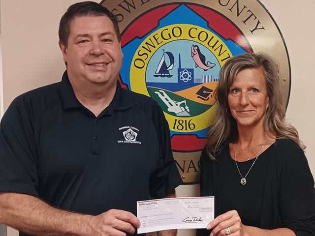 Oswego County Drone Program Accepts Donation