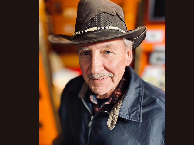 Richard Favata, a white man in a cowboy hat