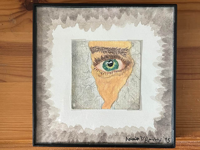 'Untitled' , a watercolor by Antonia D'Amato.