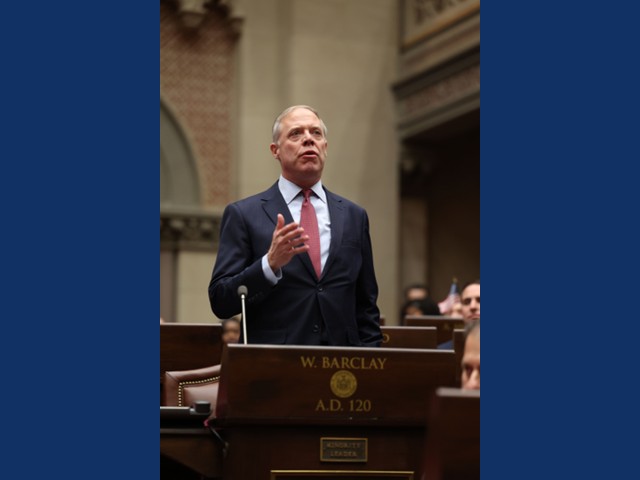 Assembly Minority Leader Will Barclay Shares Optimistic Vision to Open 2026 Legislative Session  