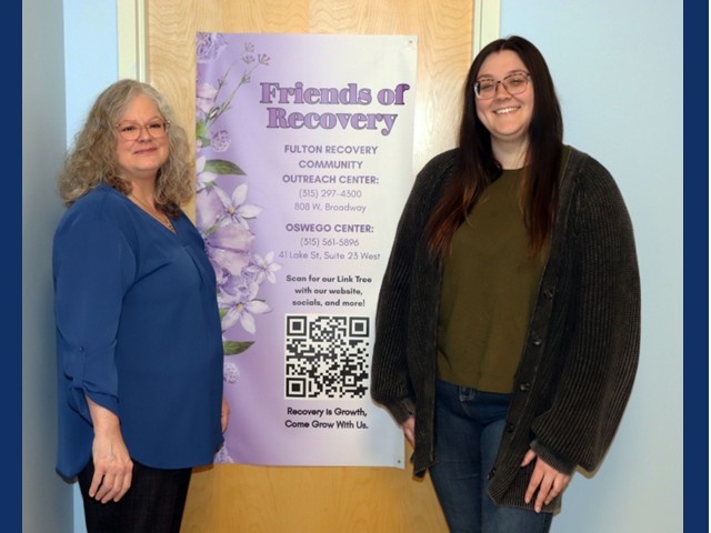 Friends of Recovery Oswego County Welcomes Leandra Stirling