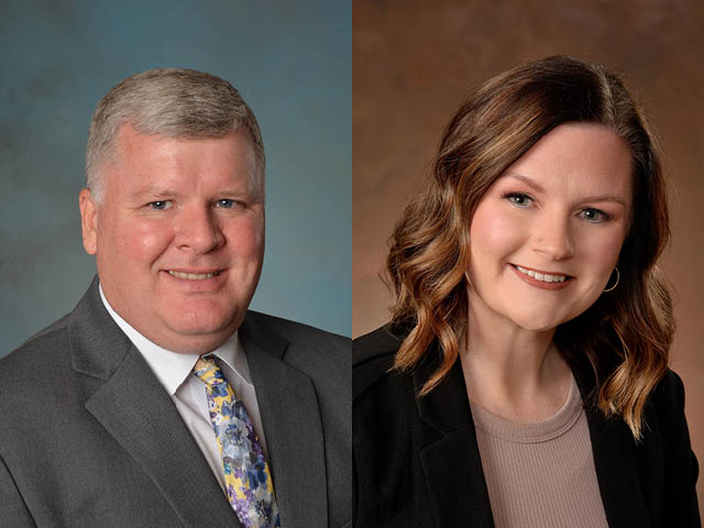 Photos of Bob Chetney and Jennifer Whalen