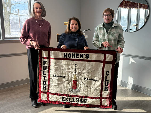Pictured from the left are the scholarship committee members: Gretchen Flick, Sandra Howell &amp; Sarah Gould Hill 
