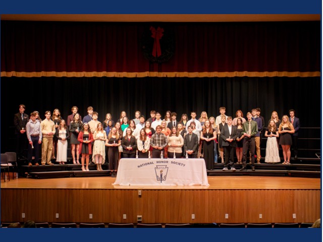 GRB Students Inducted into National Honor Society 2026