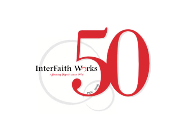 InterFaith Works 50th anniversary logo