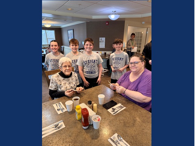 Kingsford Park Student Council Spreads Kindness During February Break