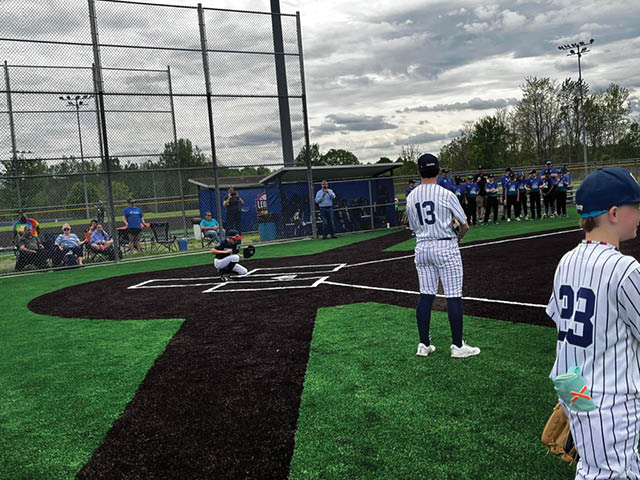 Photo of a baseball game at Legends Fields