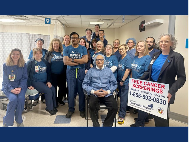 OCO Cancer Services Partners with Oswego Health for Dress in Blue Day 2026