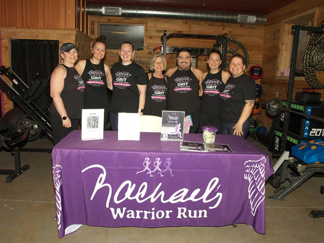 Participants of the Groove and Grit Fitness Event that benefited Rachael's Warrior Run
