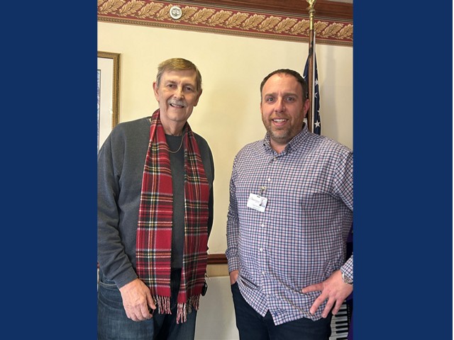 Bishop’s Commons Administrator Speaks at Oswego Rotary Meeting