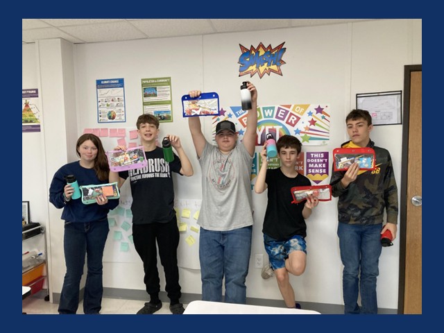 P-TECH students start the year off strong with student-run supply drive 