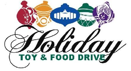 holiday food and toy drive