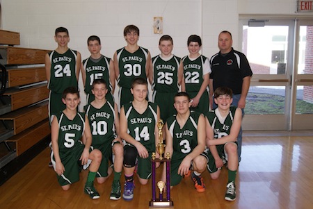 St .Pauls Leprechaun League Basketball Registration 2016