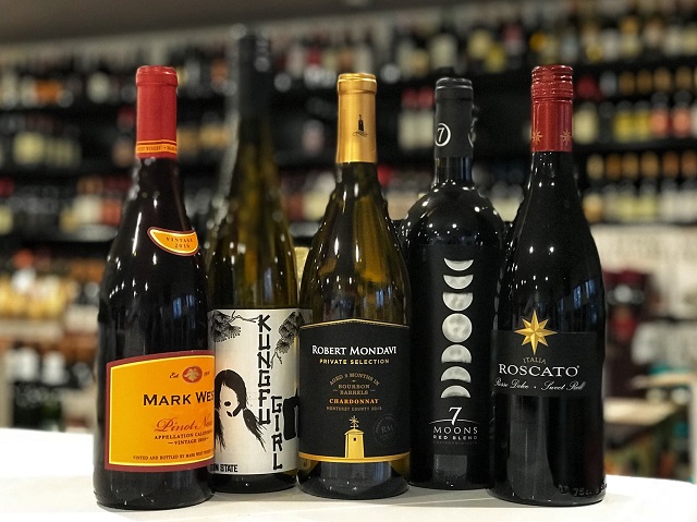 5points wine tasting