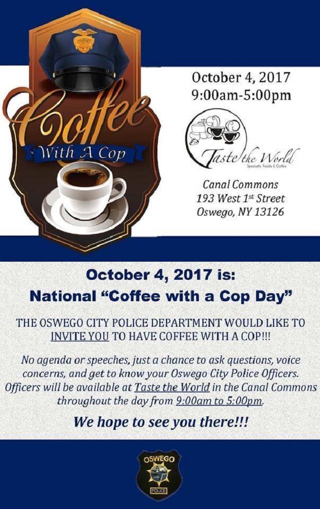 coffe with a cop day