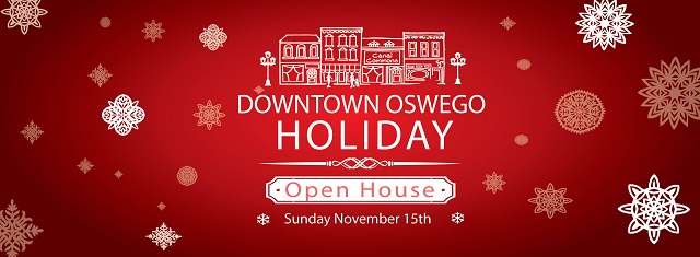 downtown oswego holiday open house