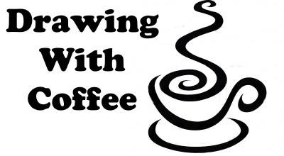 AAO Drawing with coffee