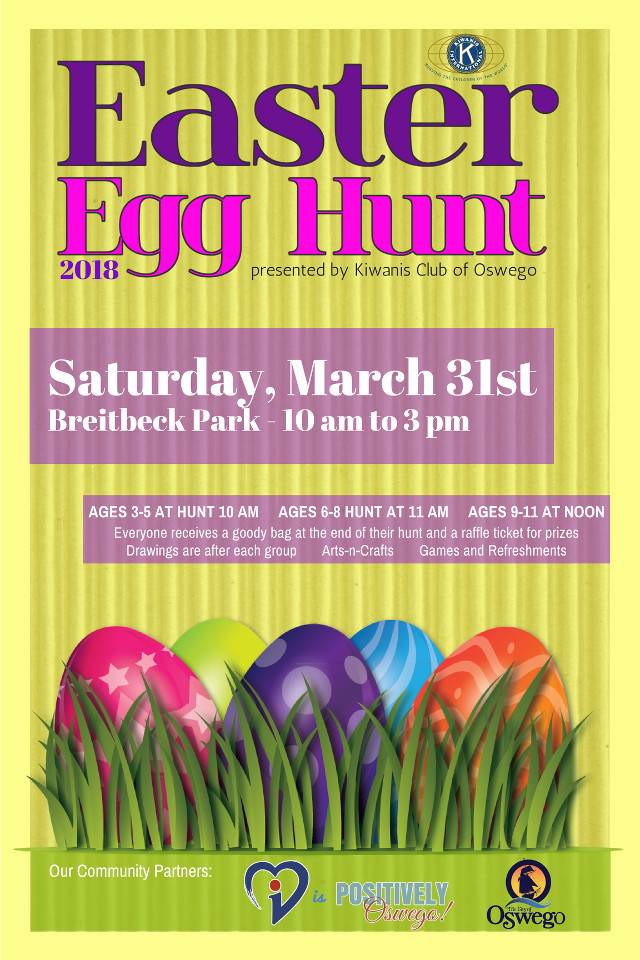 Easter Egg Hunt Poster 2018