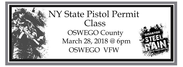 NYS pistol permit class