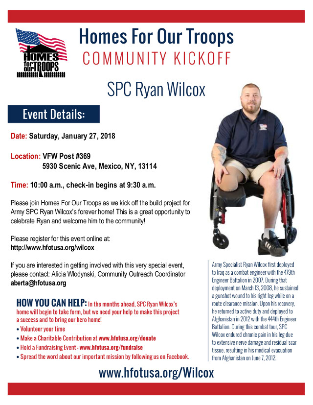 Wilcox CKO invite new