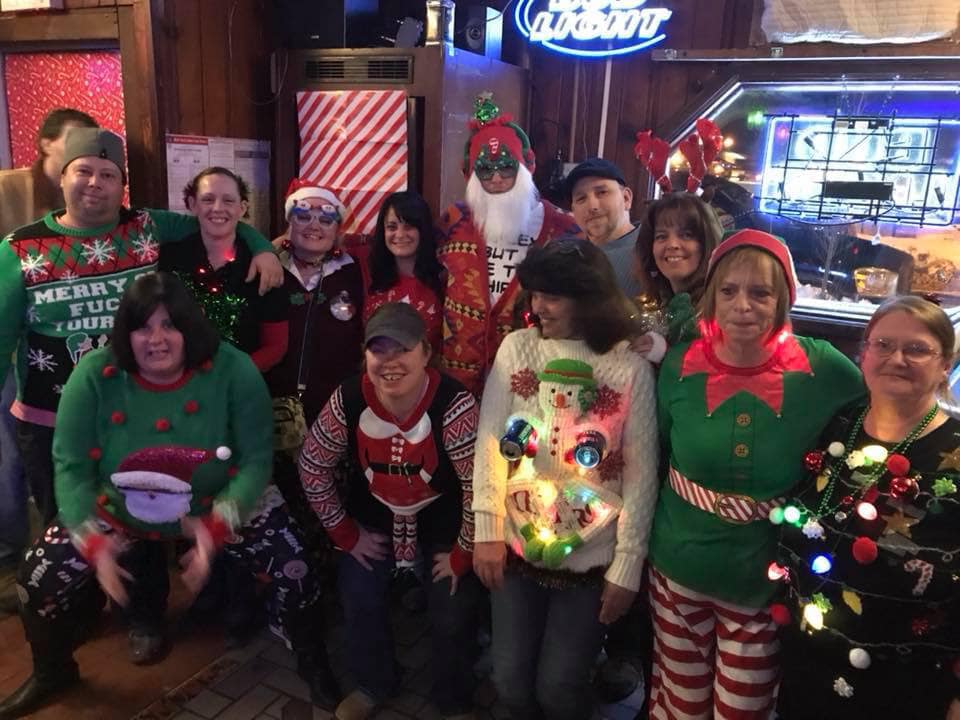ugly sweater lighthouse