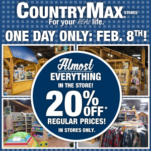 CountryMax 20 OFF 2020