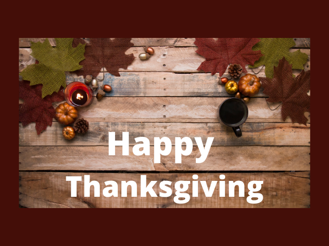 Happy Thanksgiving