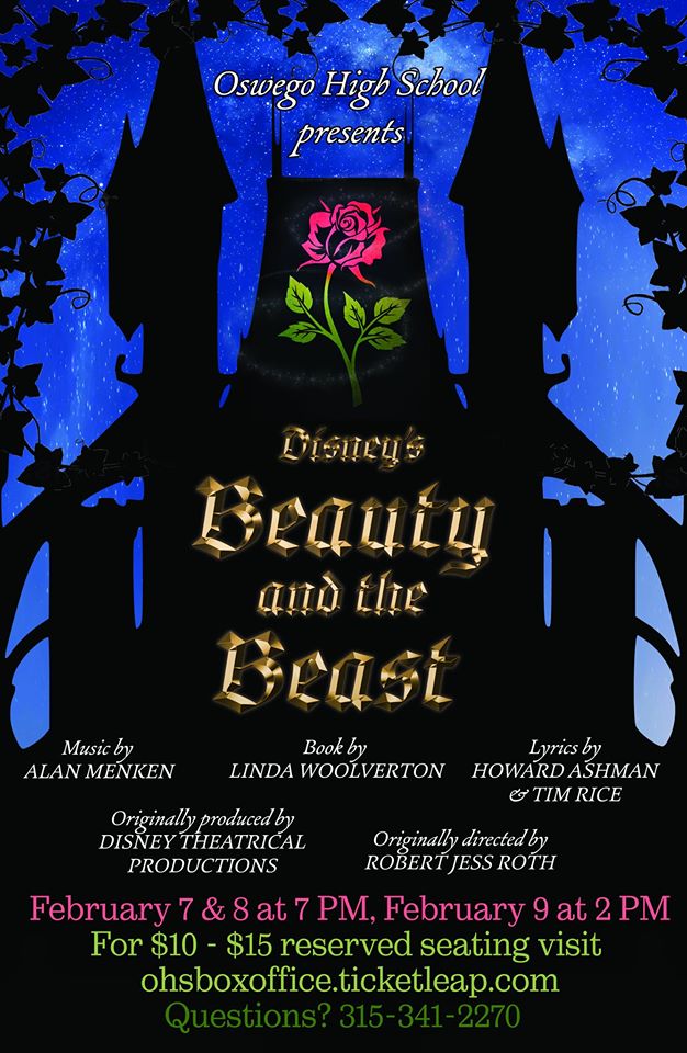 beauty and the beast oswego