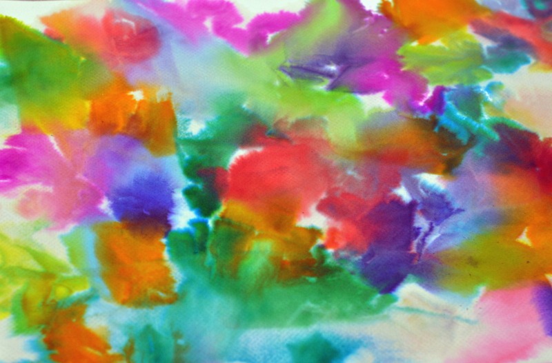 bleeding tissue paper