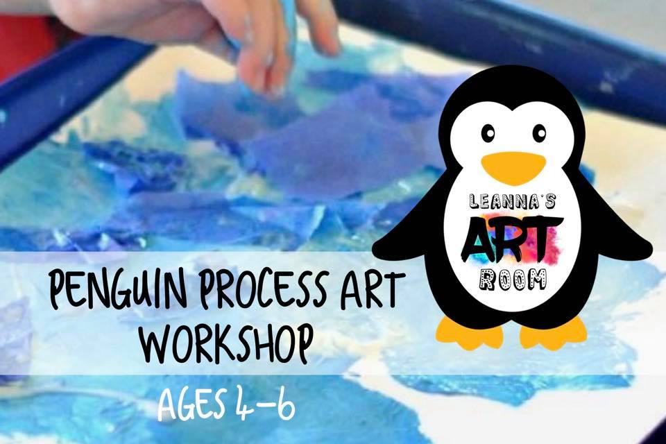 penguin process art