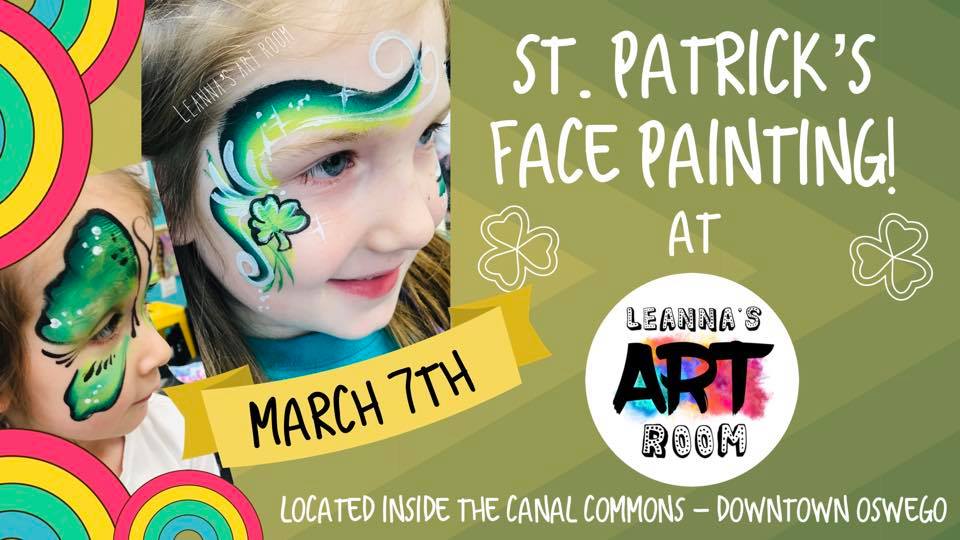 st pats face painting