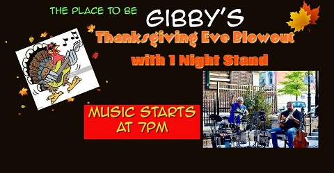 Gibbys Thanksgiving Eve