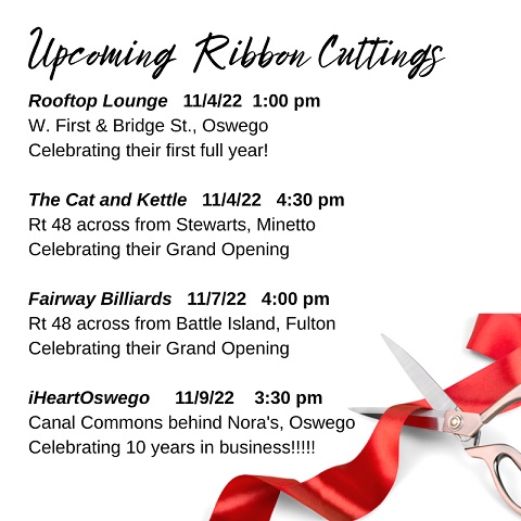Upcoming Ribbon Cuttings