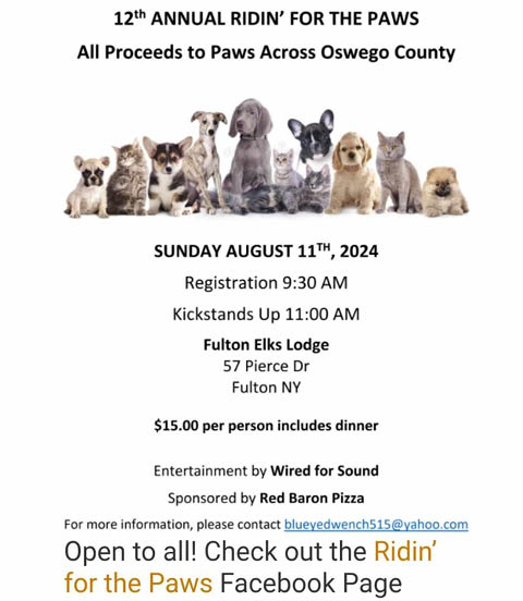 riding for the paws fulton elks lodge paoc 8.11.2024
