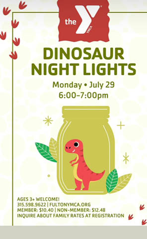 ymca fulton dino night lights 7.29.2024