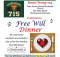 Free Will Community Dinner by Scout Troop 715 (Fulton)