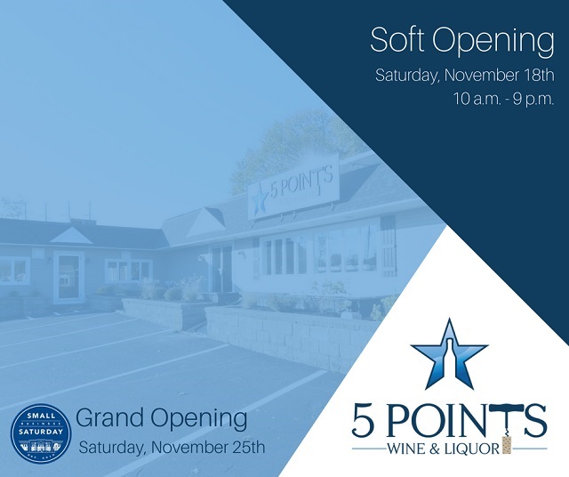 5 points soft opening