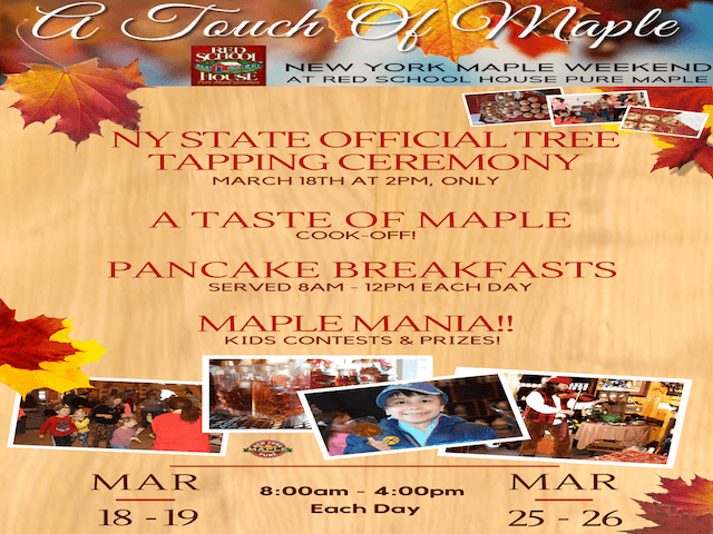 Maple Weekend Overview Poster