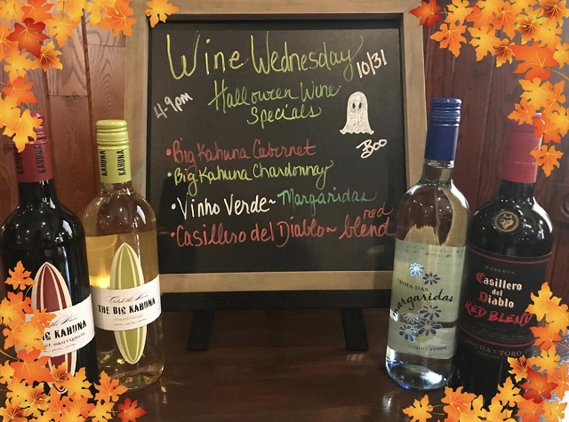 canales halloween Wine Wednesday
