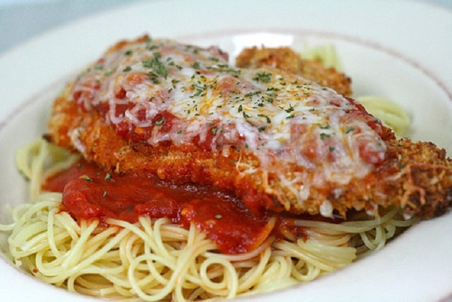 chic parm dinner