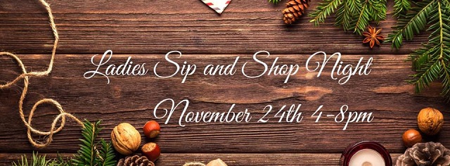 ladies sip and shop