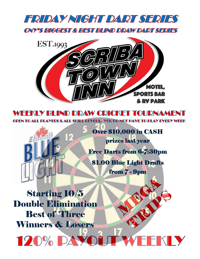 scriba friday night dart league