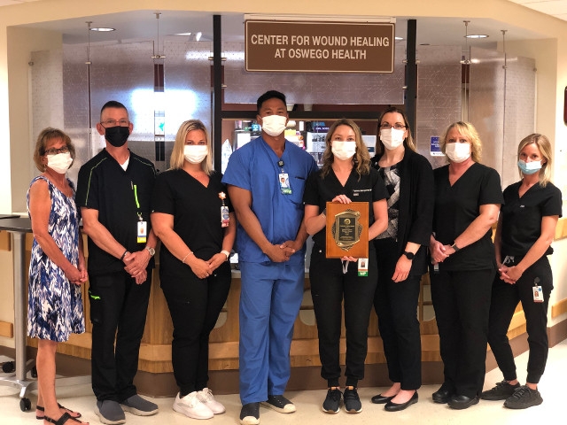 Center for Wound Healing at Oswego Health Recognized With National President’s Circle Award