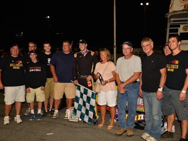 Brandon Bellinger Joins Grandfather, Father as Feature Winners