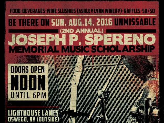 Live Music, BBQ at Aug 14 Spereno Benefit Event